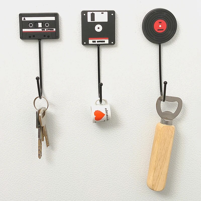 Telephone Headset Office - Gancho de porta retrô para fone