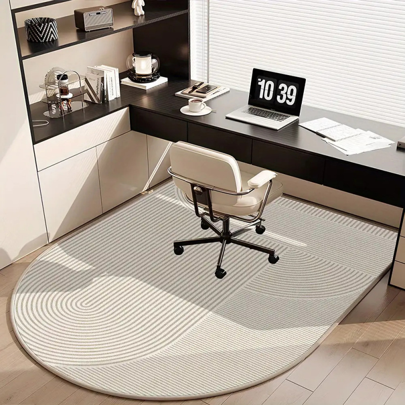 Chair Mat Hard Floor - Tapete em Forma de Arco Estilo