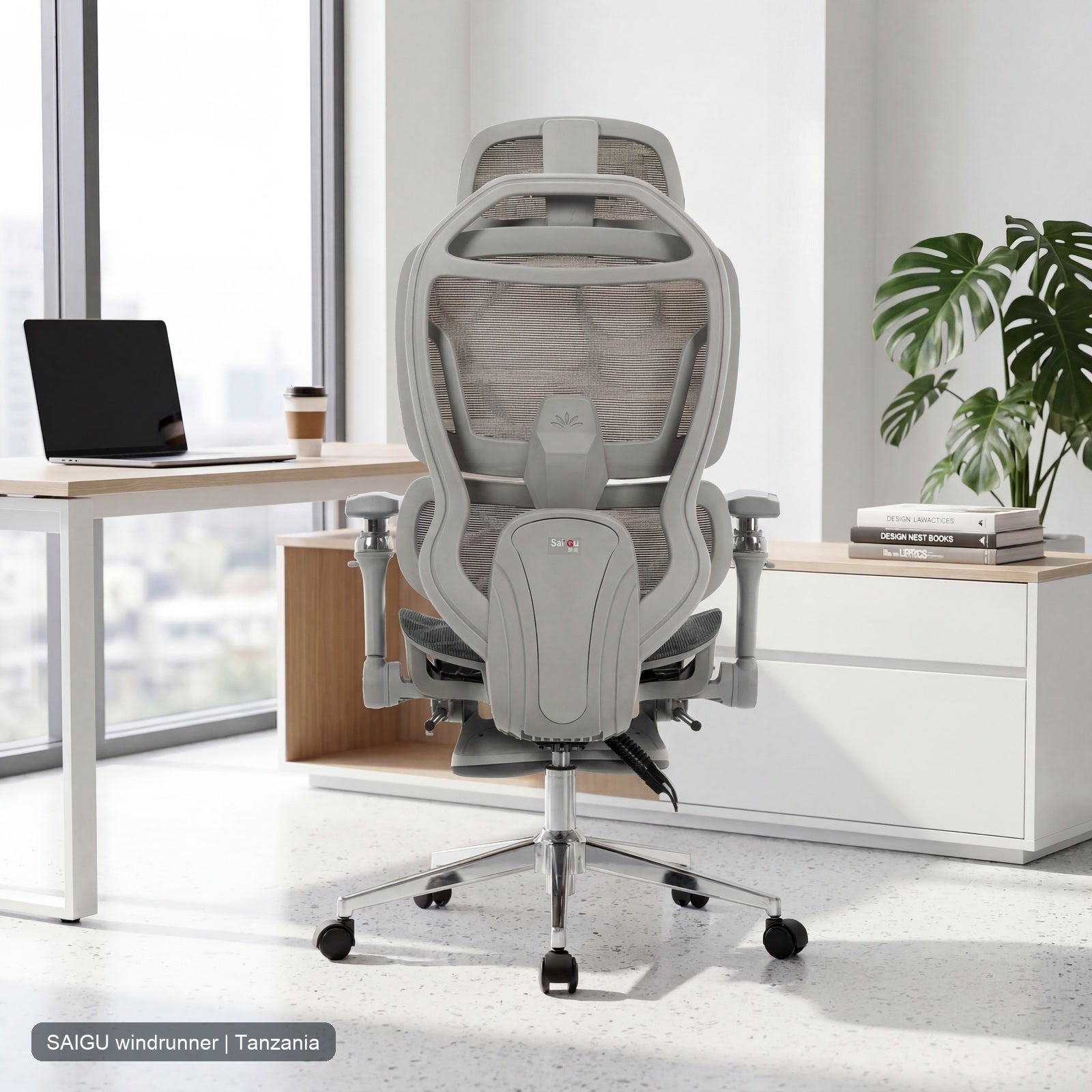 Office Furniture Distributor - Cadeira de Escritório Ergonômica Windrunner com