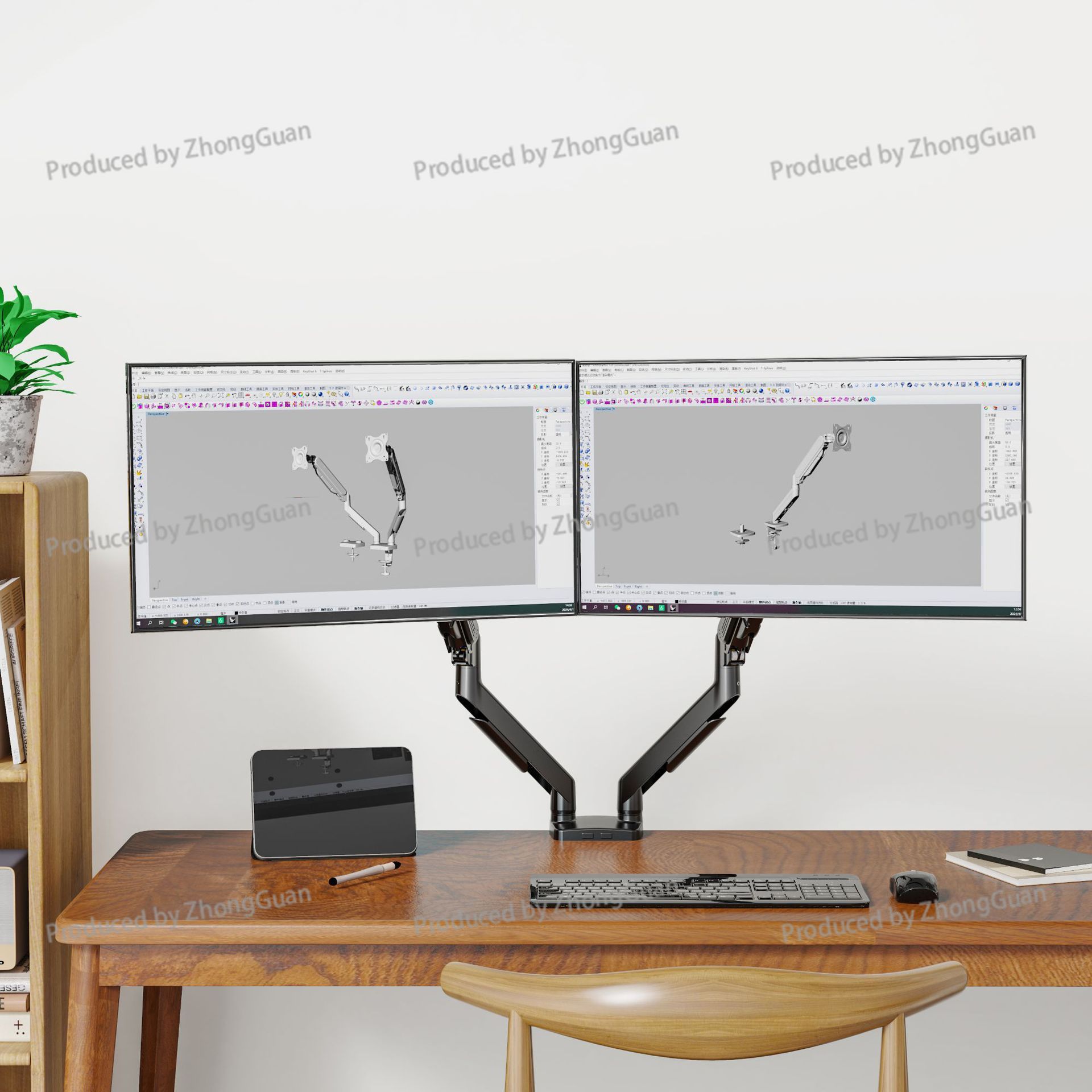 Suporte de Monitor com Mola a  - Adjustable Monitor Mount avaliação e preço