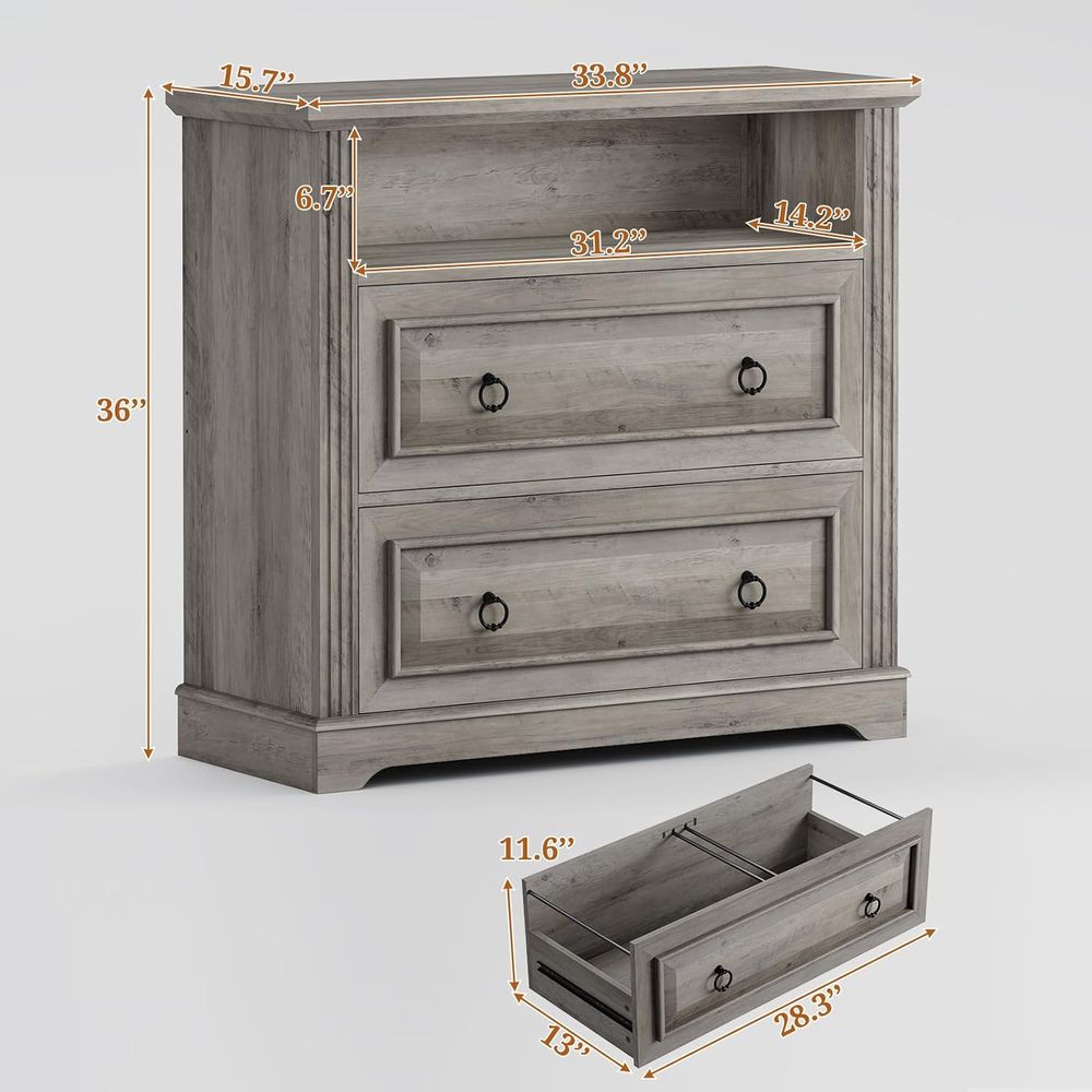 Armário de arquivo de madeira  - File Cabinet Lateral avaliação e preço