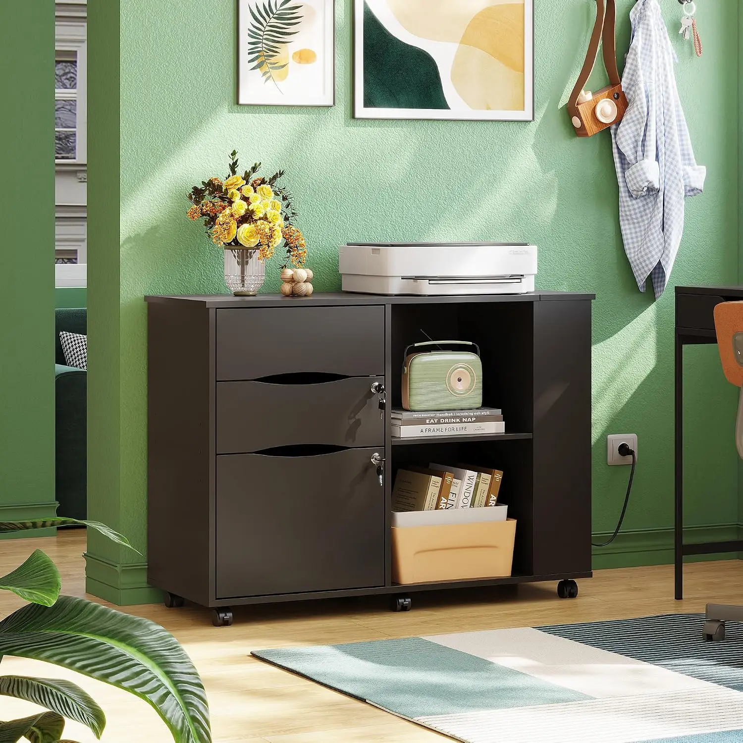 Armário de Arquivo com Fechadu - File Cabinet Lateral avaliação e preço