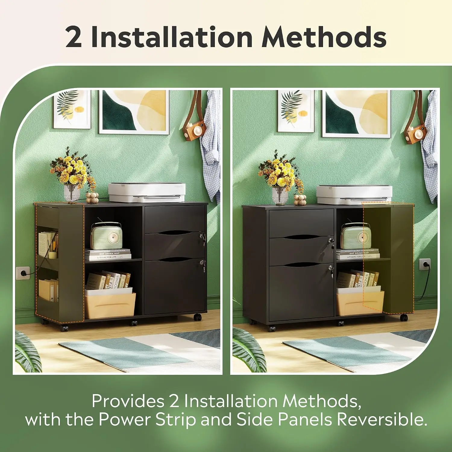 Armário de Arquivo com Fechadu - File Cabinet Lateral avaliação e preço