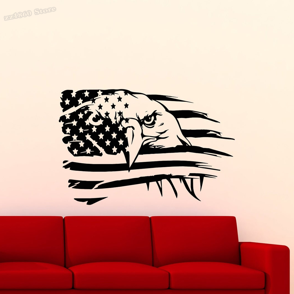 Bandeira americana decalque da - Office Furniture Usa avaliação e preço