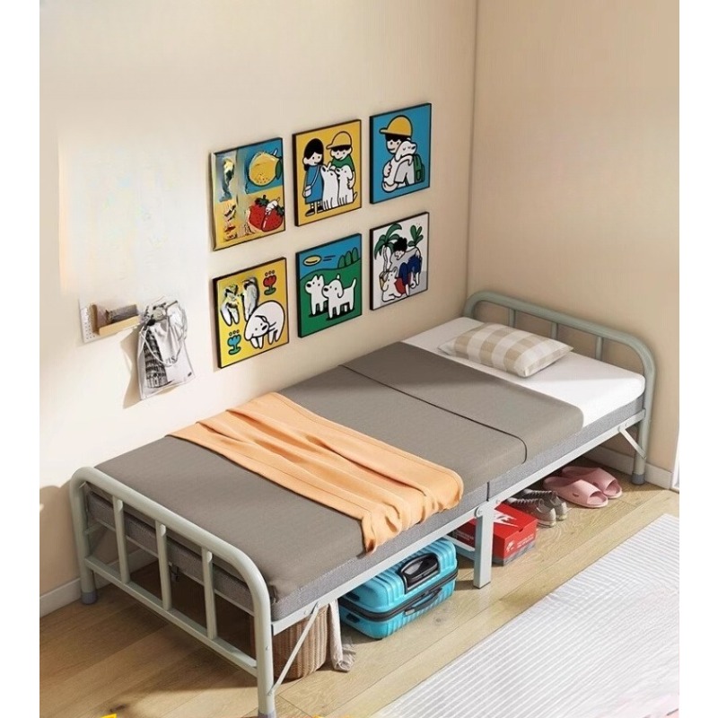 Cama dobrável doméstica única  - Office Furniture Rental avaliação e preço