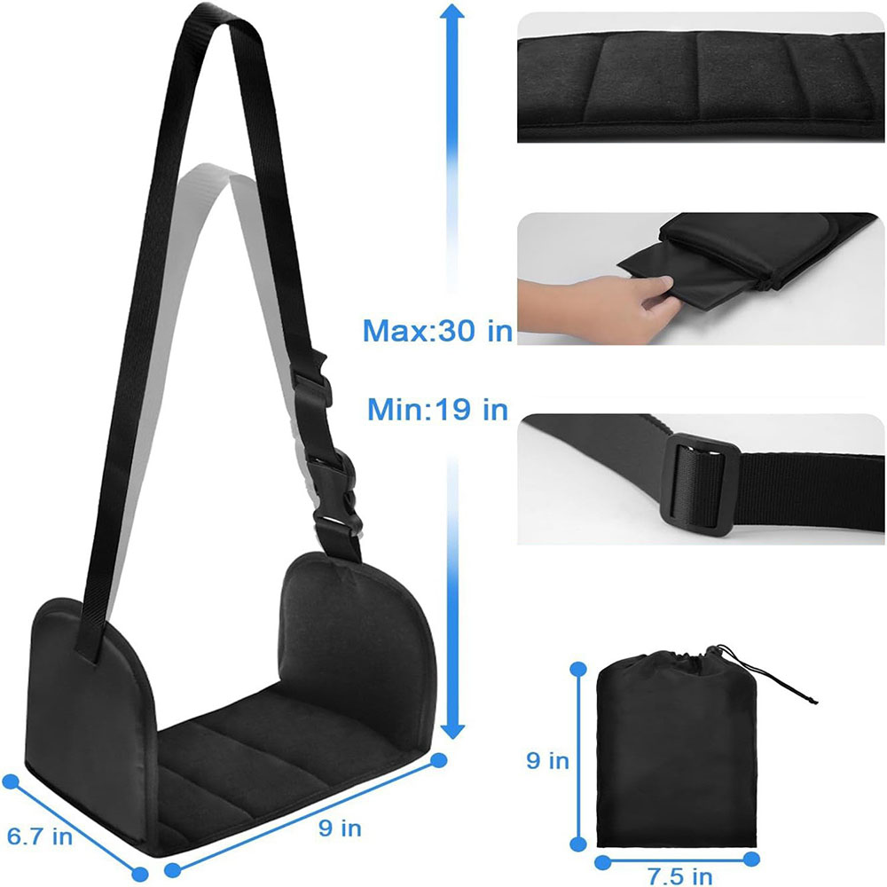Descanso para os Pés Ajustável - Under Desk Hammock avaliação e preço