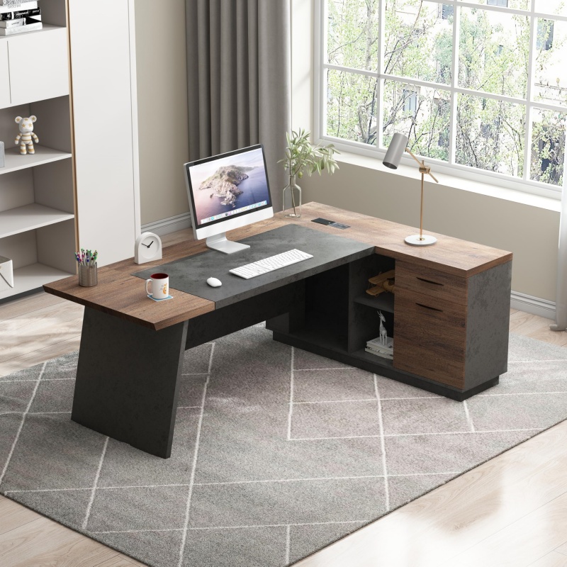 Conjunto de Mesa de Computador - Office Furniture Usa avaliação e preço