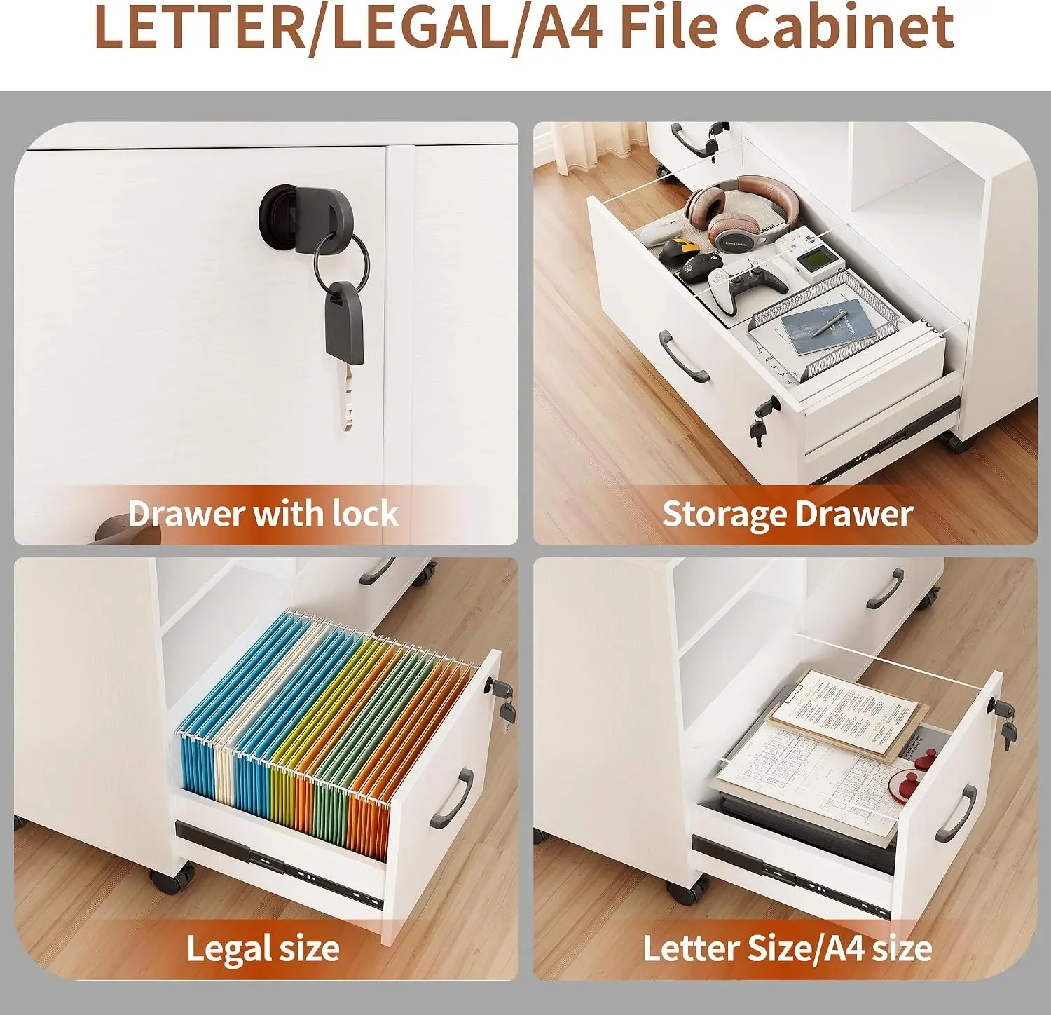 Armário de Arquivo Lateral Móv - File Cabinet Lateral avaliação e preço