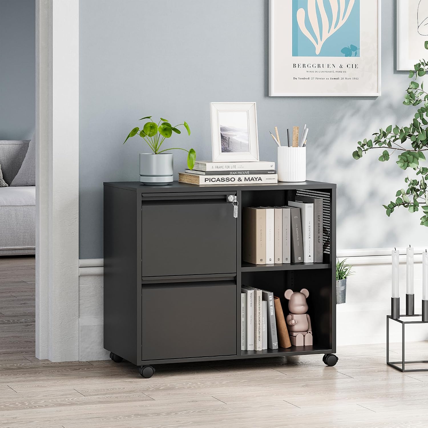 Armário de Arquivo Metálico co - File Cabinet Lateral avaliação e preço
