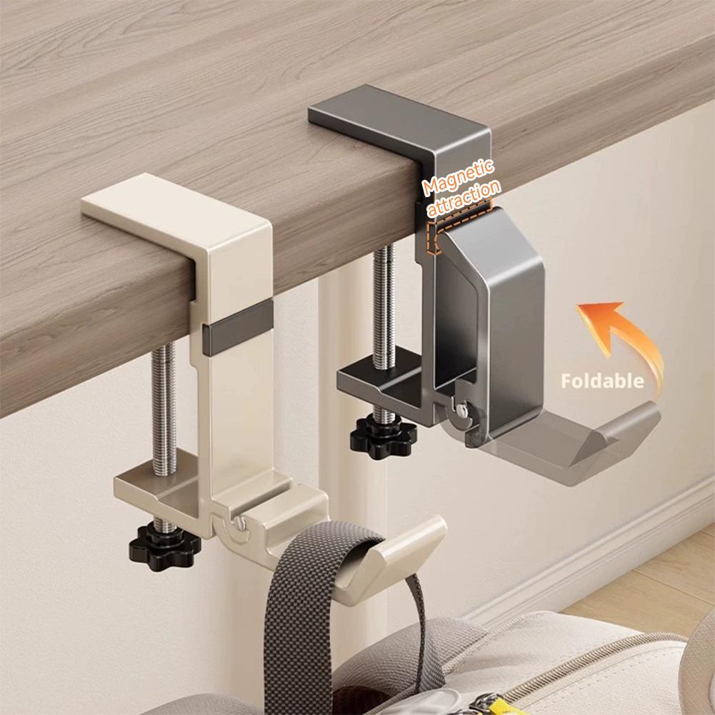 Gancho de Mesa Dobrável Sem Fu - Telephone Headset Office avaliação e preço