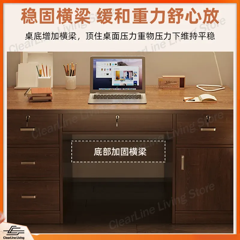 Mesa de Madeira Maciça para Es - Office Furniture Rental avaliação e preço