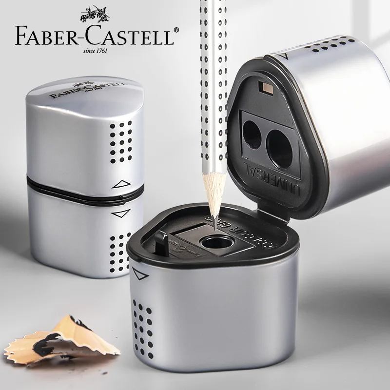 Apontador de lápis artístico 3 - Faber-Castell Pencil Grip avaliação e preço